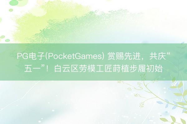 PG电子(PocketGames) 赏赐先进，共庆“五一”！白云区劳模工匠莳植步履初始